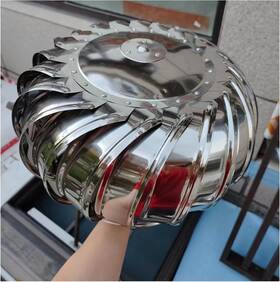 754623456 Brand Zhengqian Stainless Steel Rotating Chimney Cowl Cap 150mm/5.91in