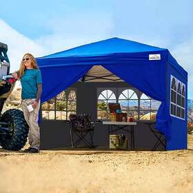 Uc-agw10s Brandd 10 X10 Zippered Window-wall Popup-shade Accessory