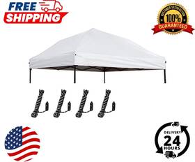 Branded 313100519533 Heavy Duty Thick Replacement Canopy Top 10x10 Silver Coated Popup Tent Cover 10 Inch