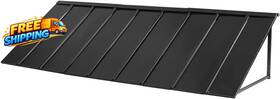 Branded 313109548527 Fixed Metal Awning 104 X 36 In Window Door Canopy Stable Triangle Steel