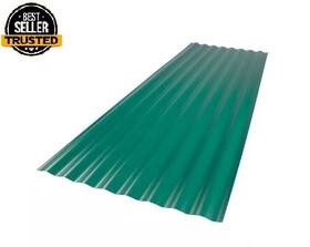Branded 445053316310 26 Inch X 6 Ft. Corrugated Foam Polycarbonate Roof Panel In Rainforest Green New