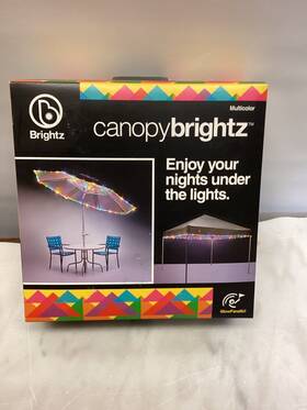 Brightz 811860031666 Canopybrightz Led Canopy Lights Multicolor Outdoor 40 Feet