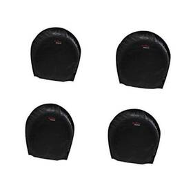 Broilpro Accessories Bpa153 Tire Cover Set Of 4pcs Waterproof Sun Protectors For Rv Camper 29 Inch -32 Black