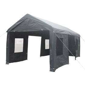 Btmway 702886078790 12 Ft. W X 20 D 10 H Gray Outdoor Heavy-duty Portable Carport