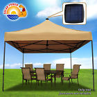 Ca0g166-s Strong Camel Instant Pop Up Canopy Tent With Solar Led