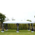 Ca840-012cw0242 Outsunny Pop Up Party Tent Gazebo Wedding Canopy 046655325907