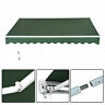Ca840-150gn0242 Outsunny Waterproof Manual Retractable Sun Shade Canopy Shelter 046655327277