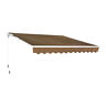Ca840-151cf0243 Outsunny Window Door Sun Shade Manual Retractable Patio 095509805164