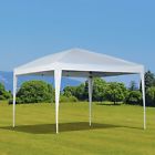 Ca840-158wt0242 Outsunny Easy Folding Pop Up Tent Party Wedding Outdoor White