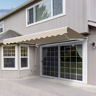 Ca840-175cw0243 Outsunny Retractable Patio Awning Window Door Sunshade Shelter 095509787583