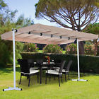 Ca84c-039cw0243 Outsunny Free Standing Manual Retractable Awning 095509787064