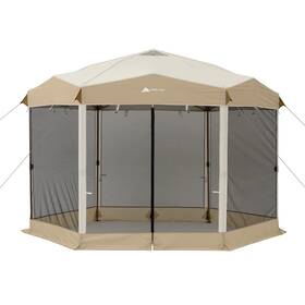 Wmt-1110107l Campvalley Xiamen 12x10 Glamping Canopy Hexagon Led Lighted Uv50 Shelter With Remote And Bag - New