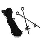 A10200 Canopy Anchor Black King Kit 10 Piece