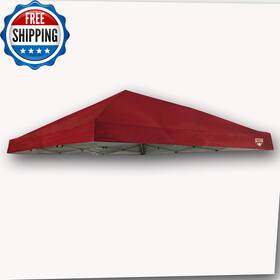 Canopy Replacement Parts 313026993912 10ft X Slant Leg Gazebo Top Red