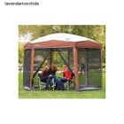 2000004413 Canopy Screened Hex Picnic Shelters Shelter 12 Camping 10 Gazebo Instant Tent
