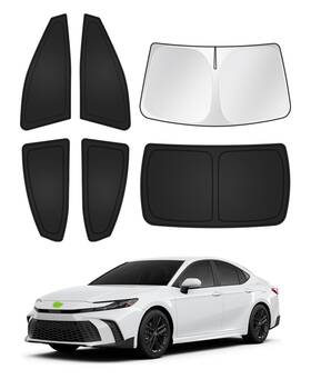 Can000187 Canvcle Sunshades For 2025 2026 Toyota Camry Accessories Windshield Sun Shade Side Re