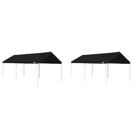 Caravan 193802258608 Canopy Domain 10 X 20 Ft Straight Leg Water Resistant Outdoor Sun Shade Insta