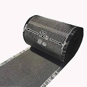 Weave-3k Carbon Kevlar Supply 843728108975 5 Ft X 12 Inch - Fiber Fabric-2x2 Twill Weave-3k/220g