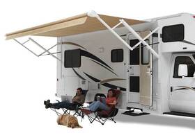 Qj186b00 Carefree Of Colorado Eclipse 18ftftl X 8ftext. Camel Fade Vinyl Power Pati