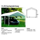 Carport-canopy-12x26-34657 Carport Canopy Replacement Cover White Legs Garage For 743516334657