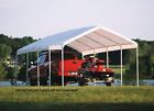 Carport-canopy-12x26-34664 Carport Canopy Replacement Cover White Legs Garage For 743516334664
