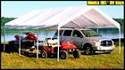 Carport-canopy-18x20-34589 Carport Canopy Replacement Cover White Legs Garage For 743516334589