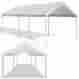 Carportwhite10x20 Infinity 10ft X 20ft Ez Car Boat Carport Canopy Shelter Garage Storage Tent Party Shade