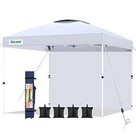 Cecarol 652401835165 S10 Pro 10x10 Pop Up Canopy Tent Easy Setup Outdoor Instant Shelter