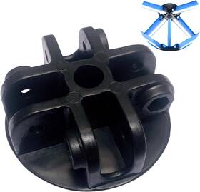 Celeyearnirs 711181209853 4-way Roof Centre Bracket Connector Canopy Tent Replacement Parts Pop-up