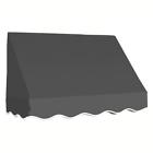 Cf43-6g Awntech San Francisco Awning Gray 731478713139