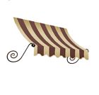 Ch32-3brnt Awntech 3-feet Charleston Window-entry