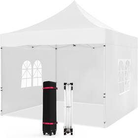 Yp024004 Cibeat Canopy Tent 10x10 Pop Up Outdoor Heavy Duty Commercial Instant Sun Shelter P
