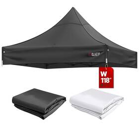 10x10f Claetf 799849982973 10x10 Canopy Replacement Top For Pop Up Tent - 4 Drainage Holes