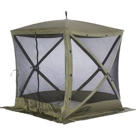 Clam-tv-9870 Clam Quick-set Traveler 6 X Ft Portable Outdoor 4 Sided Canopy Shelter Green