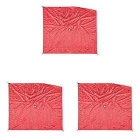 Clam-wp-ess-14204-u-a Clam Quick Set Screen Hub Red Wind And Sun Panels Accessory Only 3pack Openbox
