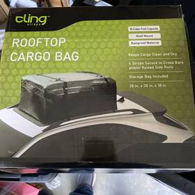 16746788 Cling 38 Inch X38 Rainproof Car Top Bag Cargo Tie Downs