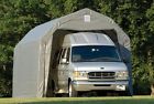 279377 Coated Barn Powder Frame Portable Id Garage