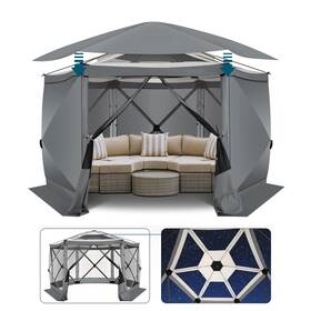 0044zwe Cobizi Coblzl Pop Up Gazebo 12x12 Screen House For Camping Outdoor Instant Stargazi