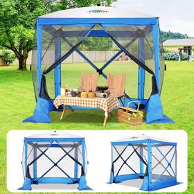 Cobizi 975383988525 6x6 Pop Up Gazebo Tent Ez Waterproof Screen House Portable O