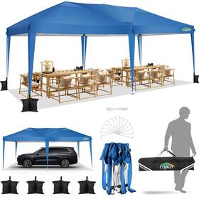 Cobizi 975405946281 Canopy 10x20 Pop Up Tent 10x20ft Waterproof Party Ez Te