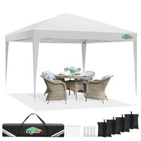 Cobizi 975466254462 10x10 Ez Pop Up Canopy Tent Upf 50 Waterproof Outdoor Instant