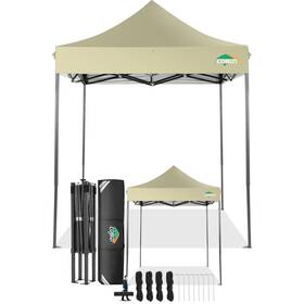 Cobizi 975466255100 6.6x6.6 Pop Up Canopy Without Sidewall Heavy Duty Upf 50 All Season W