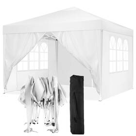 Cobizi 975466255148 Canopy 10x10 Pop Up Tent With 4 Sidewalls Party Tents For Parties Wedd