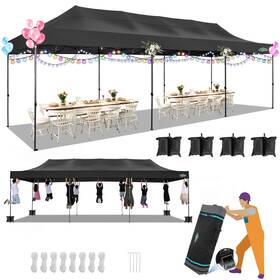 Cobizi-36 Cobizi 975466257739 10x30 Pop Up Canopy Heavy Duty Outdoor Party Tents For Parties Ez Upf 50