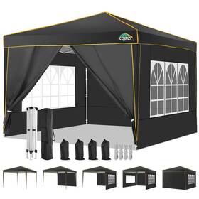 Cobizi-47 Cobizi 975466258002 10x10 Pop Up Canopy Tent Gazebos Ez For Parties Beac