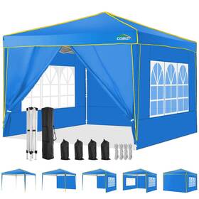 Cobizi-47-7 Cobizi 975466258033 10x10 Pop Up Canopy Tent Gazebos Ez For Parties Beach Campi