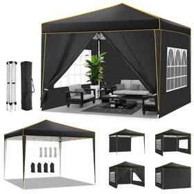 Cobizi 975466267875 10x10 Pop Up Canopy Party Tents For Parties Waterproof Outdoor Event Shelter