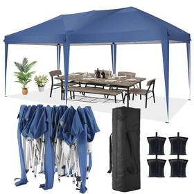 Cobizi 975595685465 Canopy 10x20 Pop Up Tent Party Tents For Parties Weddings Backyard Wat