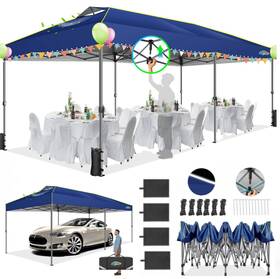 Cobizi 977520458892 10x20 Pop Up Canopy Tent Ez Commercial Outdoor Wedding Party Tents