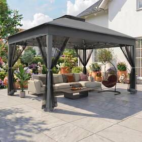 Spc000234 Cobizi 13x13 Pop Up Canopy Tentgazebos On Clearance Upgrade Metal Outdoor Can